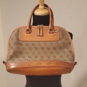 Vintage Dooney and Bourke Signature satchel